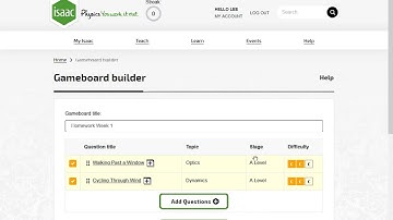 Teachers: How to make a gameboard