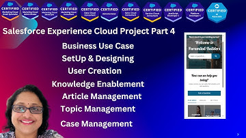 Experience Cloud Project Part4  Enable knowledge base   Creating Article