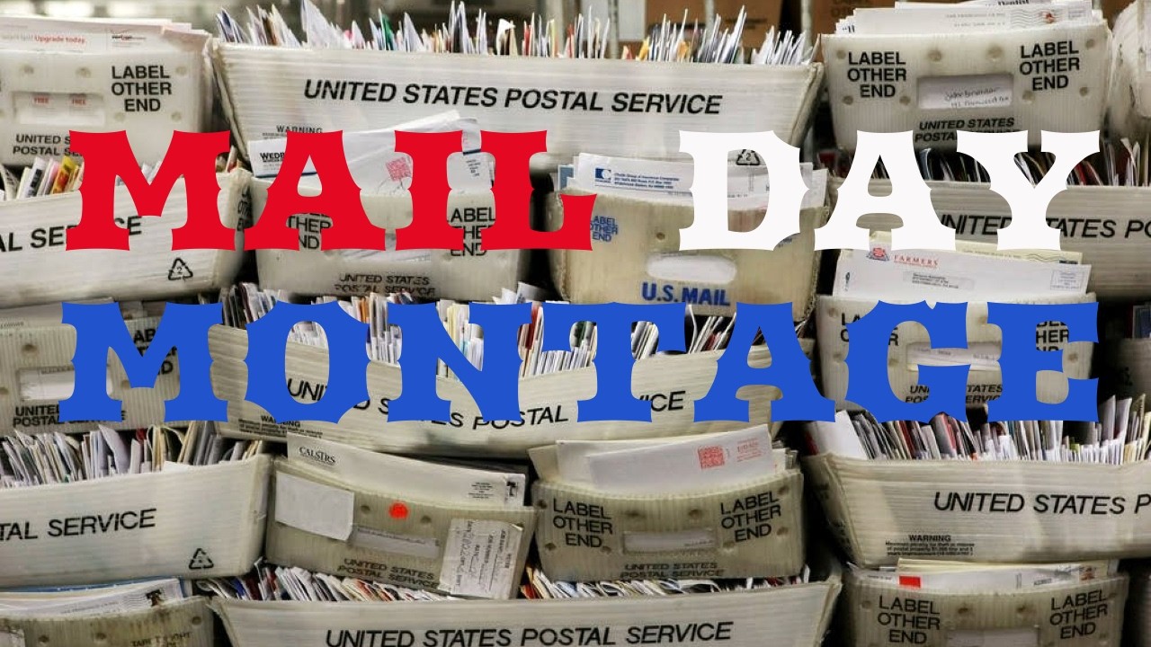 Mail Day Montage! The Cardmunity Strikes Again - YouTube