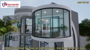 Cửa Nhôm Kính Hộp cách âm cách nhiệt