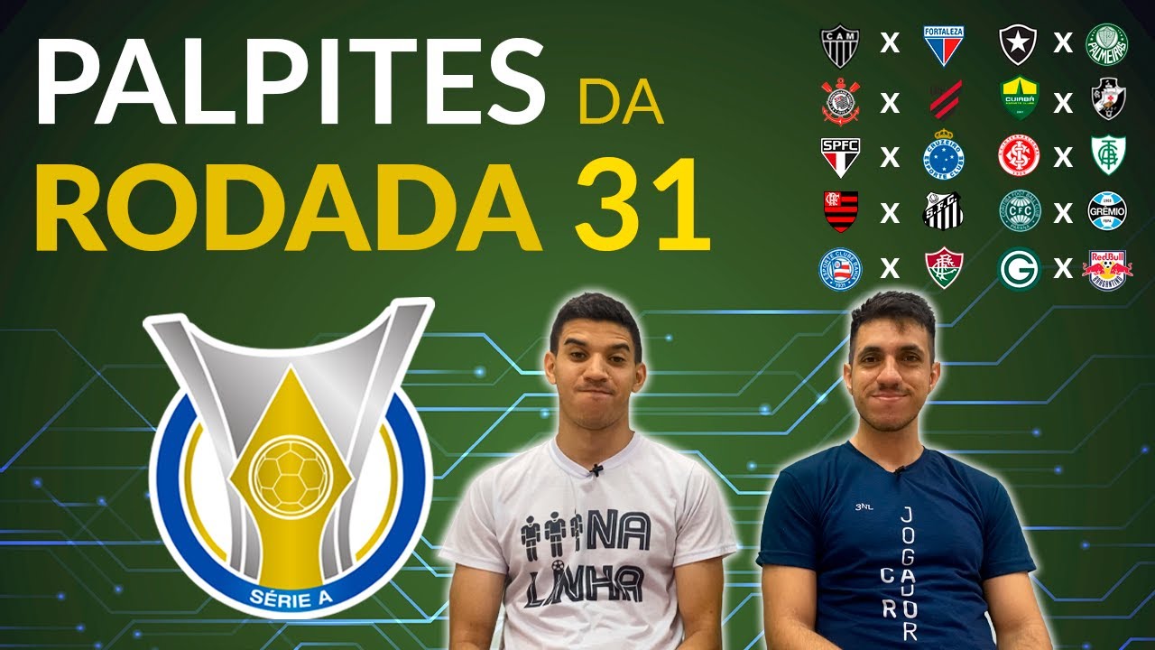 Veja como ficou a Série A após os jogos da 31ª rodada