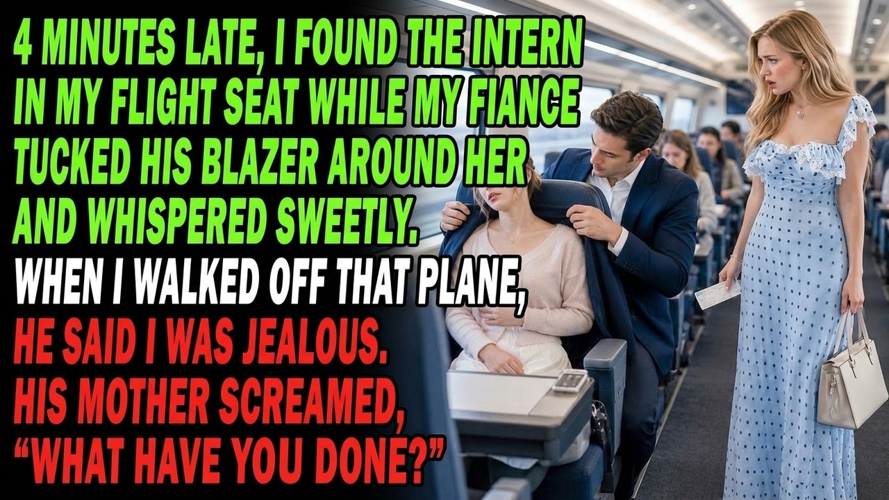 I was four minutes late to my flight, and when I finally reached my seat, I found Colton crouched beside it, tucking his blazer around the new intern who was sitting in my window seat. He didn't...