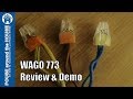 WAGO 773 connectors review and demo. How to use with WAGOBOX Junction Box