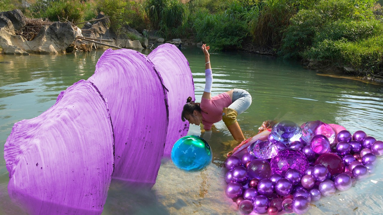 💜🔮 The Last Thing She Expected Was a Diamond—The First Thing Was the Clam’s Laughter