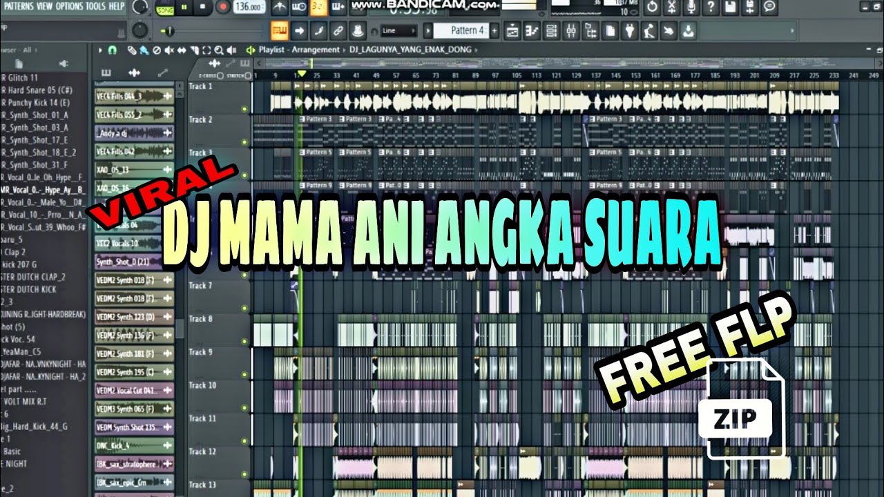 FREE FLP‼️DJ MAMA ANI ANGKA SUARA | CHACHA DISCO TANAH 2021