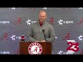 Kalen DeBoer on September 22, 2025 ahead of Georgia matchup