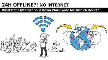 What If the Internet Shut Down Worldwide for 24 Hours?|Intenet Blackout