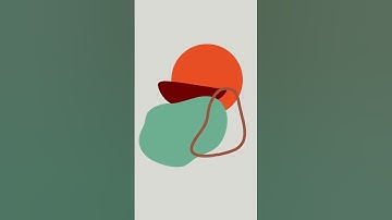 Mid Century Aesthetic Modern Art | Canvas Print