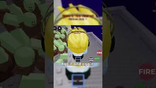 Broken glitch in survive zombie arena #roblox