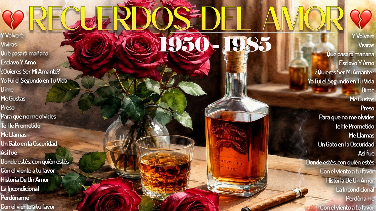 Las 100 Románticas Viejitas y Bonitas 80 90 En Español 💐 70´s80´s - Baladas, Canciones de Amor