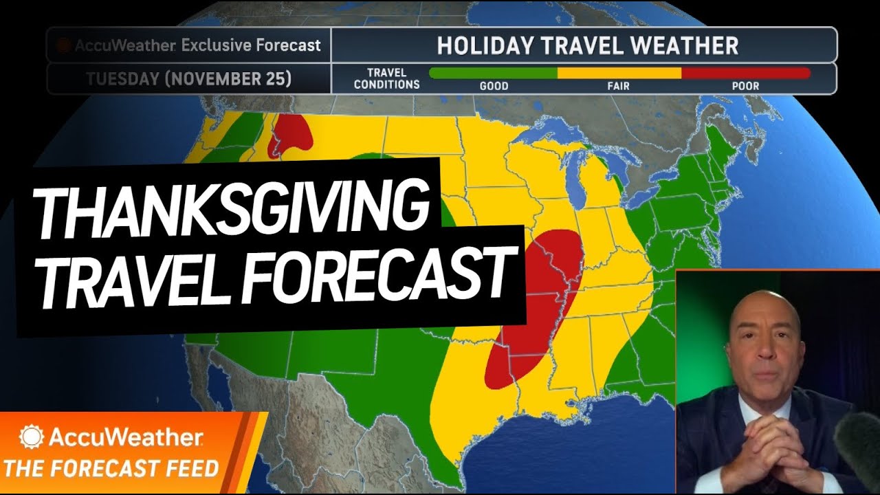The Forecast Feed: Thanksgiving Travel Problems! - YouTube