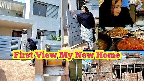 Mera New ghar ka firt View ||   Kitchen dehkny gai || Shazia ka kitchen kesa hona chaye ||