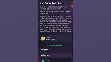 #18 August Code,Part 2( Don,t Get Hacked ) #tapswap daily video code#Tapswap daily mission #tapswap