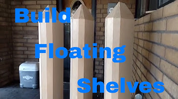 How to build floating shelves. Carpenter pencil #2 video