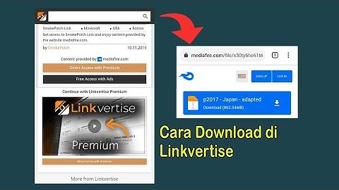 Cara Download di Linkvertise