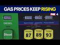 Oil prices in Texas continue to rise as spring break nears