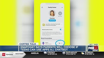 Coffee Talk - Snapchat A.I. Feature; Aronoff Broadway Season 2024-2025