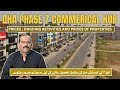 DHA Phase 7 Commercial Review | Hubs 1-6, Ongoing Activities & Property Rates