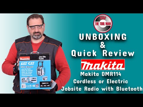 Video: Adakah Makita melakukan radio dengan DAB dan Bluetooth?