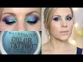 Eyeshadow Tutorial | Tenacious Teal Maybelline Color Tattoo