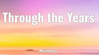 Through The Years - cover by GIGI DE LANA (lyric video)