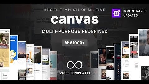 Canvas | The Multi-Purpose HTML5 Template Nulled Free Download