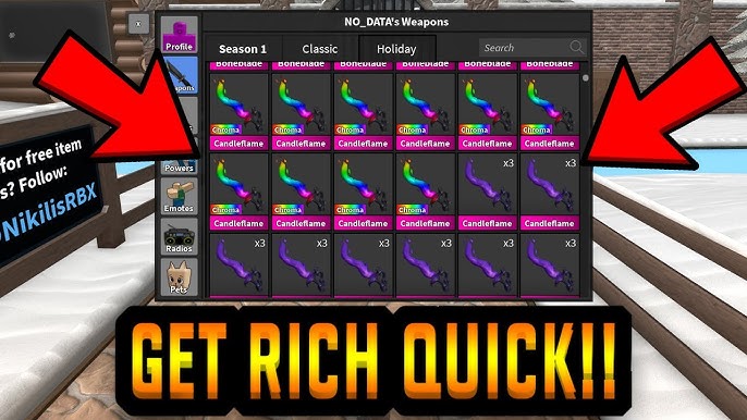 HOW TO GET RICH FAST IN MM2 [GODLY TIPS & TRICKS] (Roblox Murder Mystery  2 Guide 2022) 