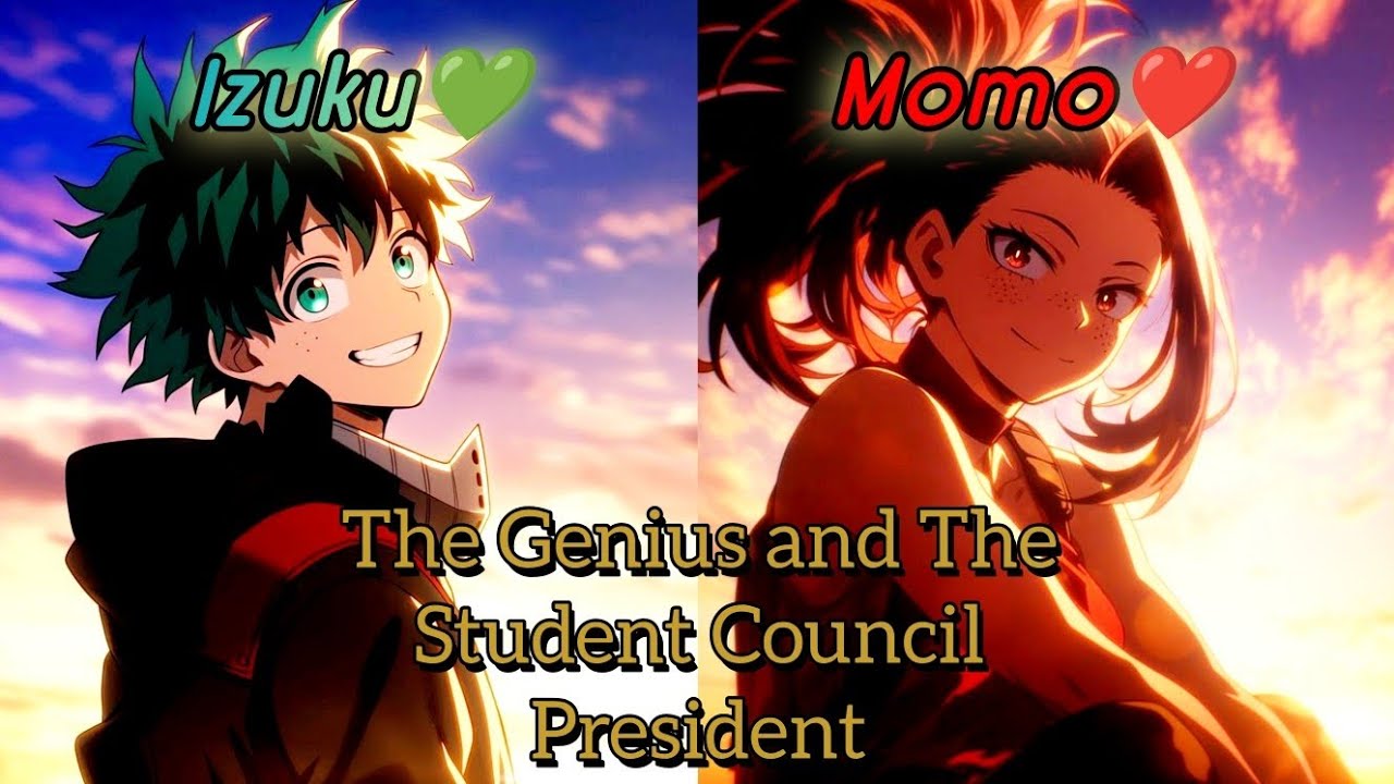 Deku x Momo Oneshot || The Genius And The Student Council President || Deku Texting Story