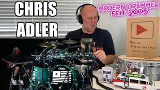 Drum Teacher Reacts: CHRIS ADLER 'Now You`ve Got Something To Die For' Modern Drummer Fest 2005