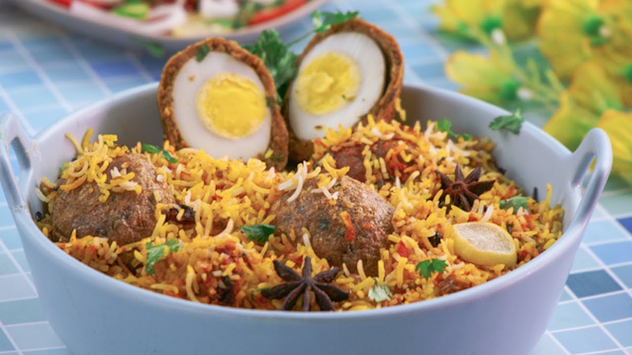 Nargisi Kofta Biryani Recipe By SooperChef