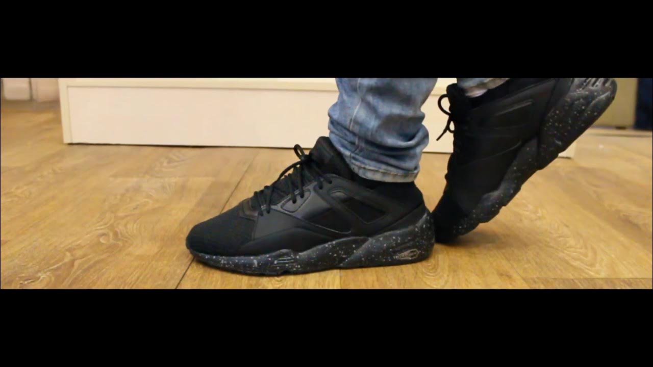 Review | Puma Blaze of Glory Sock "Triple Black" - YouTube