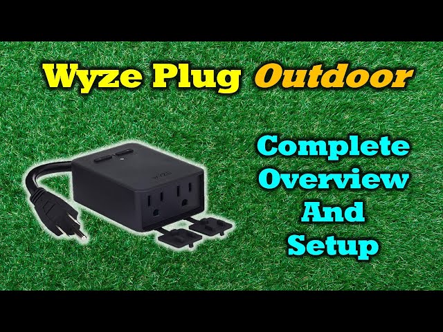 WYZE Plug Outdoor Wi-Fi Smart Plug Dual Outlets