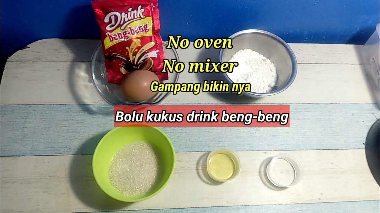  RESEP BOLU KUKUS DRINK BENG BENG  YouTube