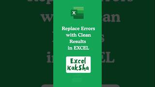 Stop #DIV/0 Errors in Excel with This Trick!