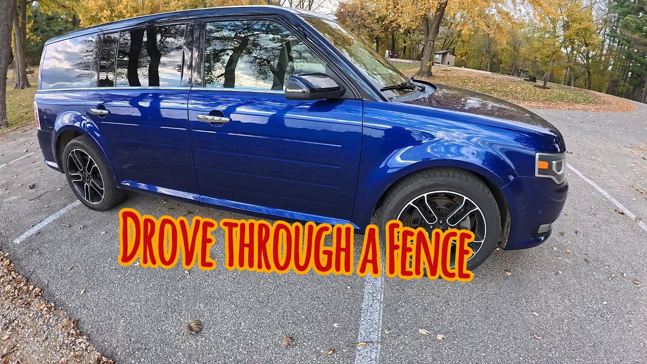 Восстановление старого разбитого Ford Flex для жены взамен ее нового Bronco