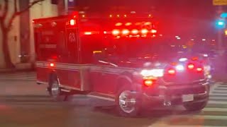 Full LAFD Rescue 63 responding News