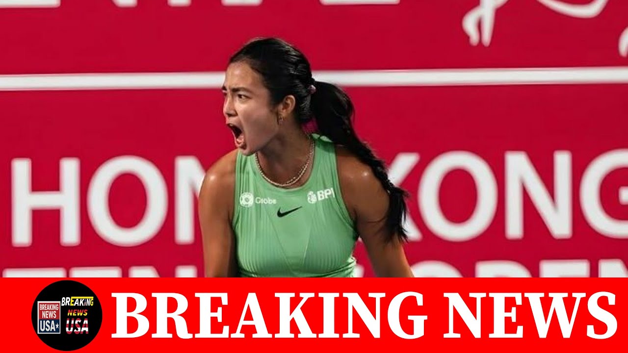 Alex Eala Books Round of 16 Berth at Hong Kong Open