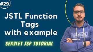 #29 JSTL Function Tags with Example | Advance Java Tutorial