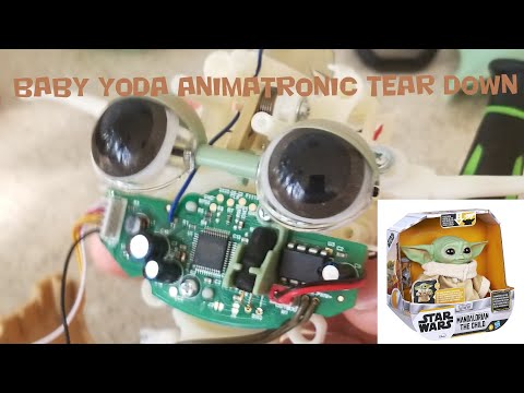 Hasbro's Baby Yoda Animatronic Figure - TEARDOWN - HOW DOES IT WORK?!