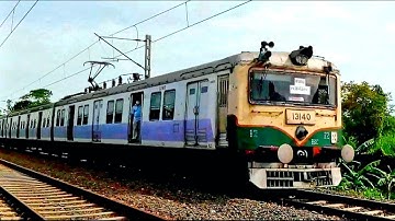 Different Face Livery EMU Local Train /// Old Face Livery EMU.