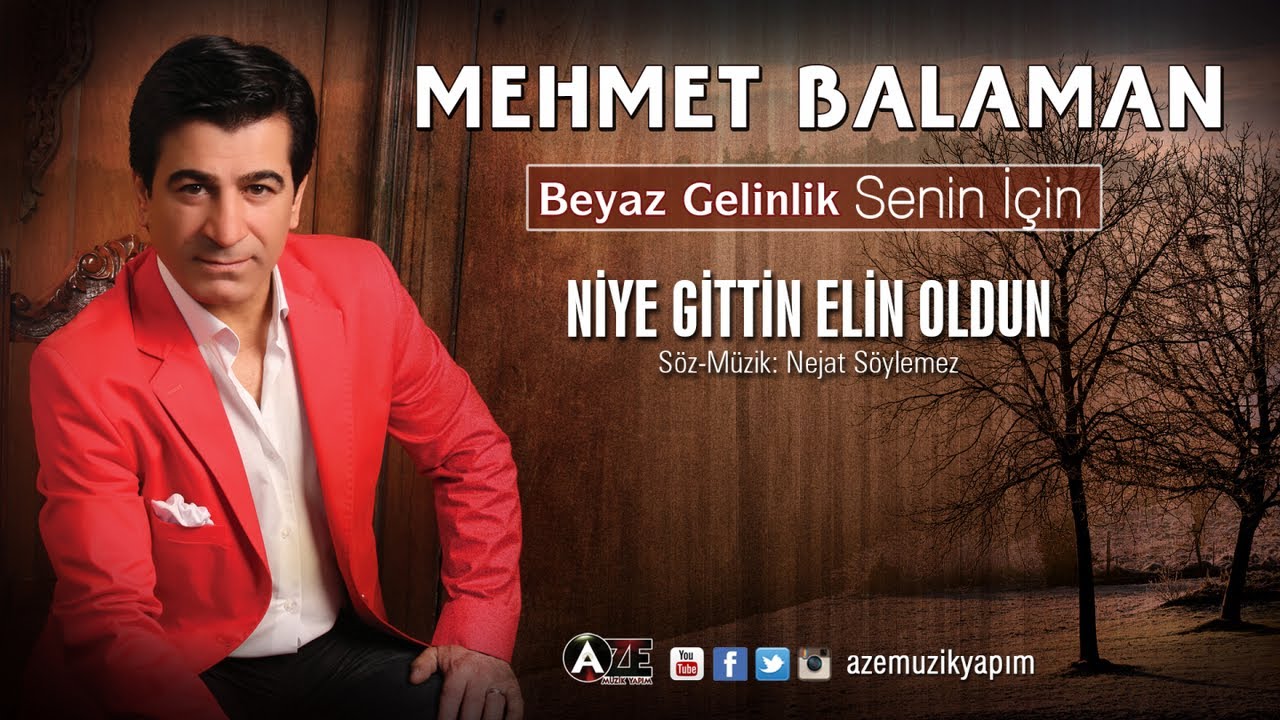 Mehmet Balaman   Niye Gittin Elin Oldun