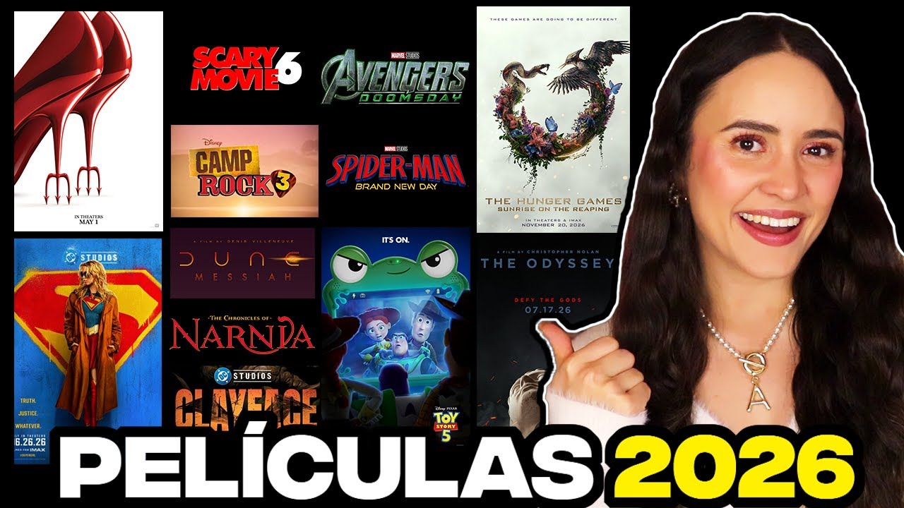 CALENDARIO DE PELÍCULAS 2026 🎬💥 Todas las películas que se estrenan en ...