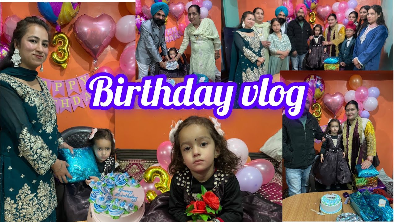 Gurmehar ko birthday p mile bhot saare gifts  🎁//Birthday vlog