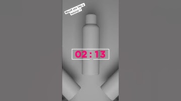 3d bottle animation in blender you need to know #productanimation #blender