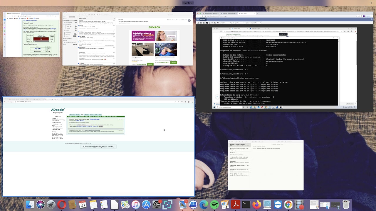 Funcionamiento Wireshark con Ping (protocolos ARP e ICMP)