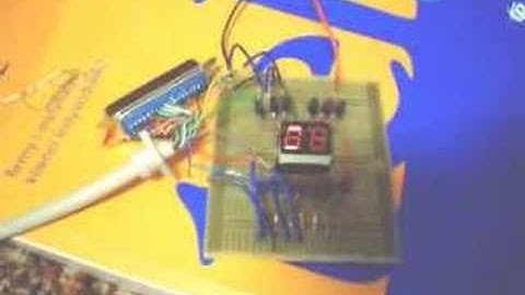 Sterownik wyświetlacza 7 segmentowego - v. 1.0