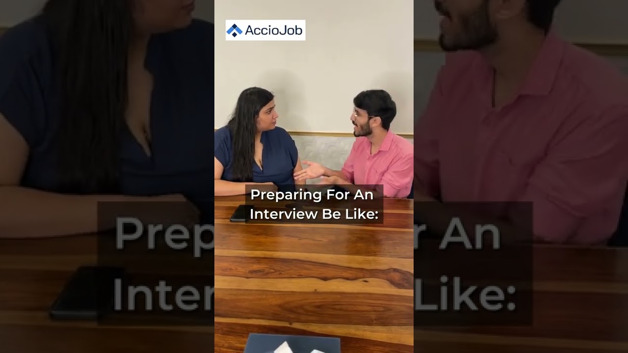 When you are preparing for an interview.