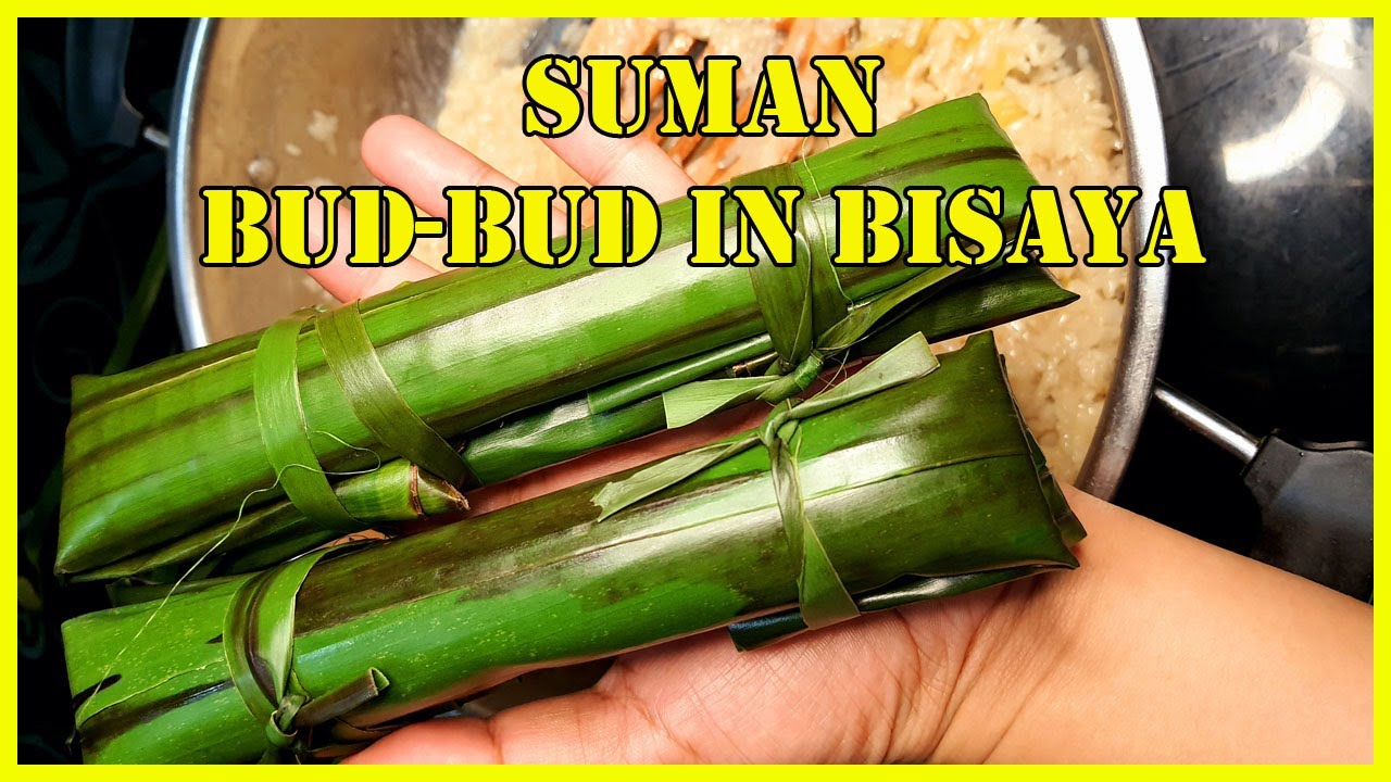 How To Make Glutinous Rice Suman l BudBud YouTube