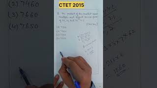 math competitiveexam CTET 2015 trick