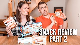 Americans Try German Snacks Part 2!